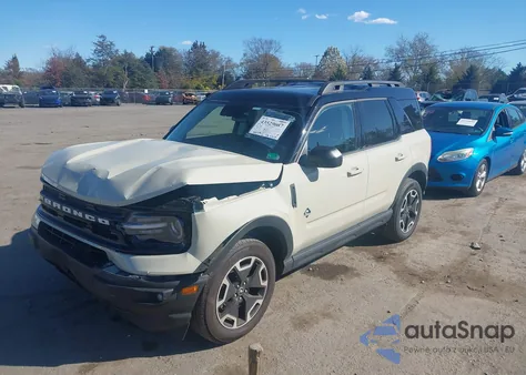 2024 Ford Bronco Sport Outer Banks from USA, damaged, VIN 3FMCR9C65RRE67446
